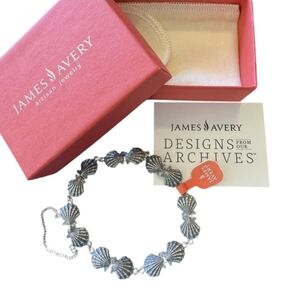 🆕 James Avery Lion’s Paw Shell Link Bracelet